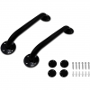 12" Bathroom Grab Rail - Black