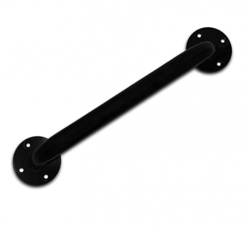 12" Bathroom Grab Rail - Black