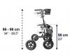 Kmina All Terrain Rollator