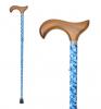 Easy Adjustable Folding Cane - Blue Camo