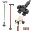 Stand Alone Cane With Absorbers - Black