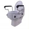 3 in 1 Raised Toilet Seat front on toilet