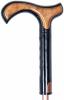 Deluxe Umbrella Walking Stick - Navy. Handle