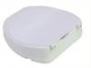 Elevated Toilet Seat With Lid 2" back