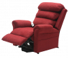 Slaney Dual Motor Rise & Recliner Chair - Red
