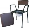 Essex Commode Chair lid off