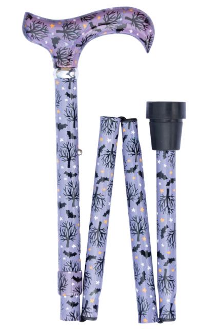 Folding Adjustable Cane Bats at Night
