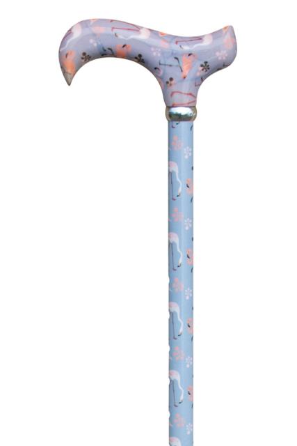 Derby Walking Stick - Flamingoes