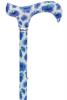 Adjustable Derby Walking Cane - Cornflowers
