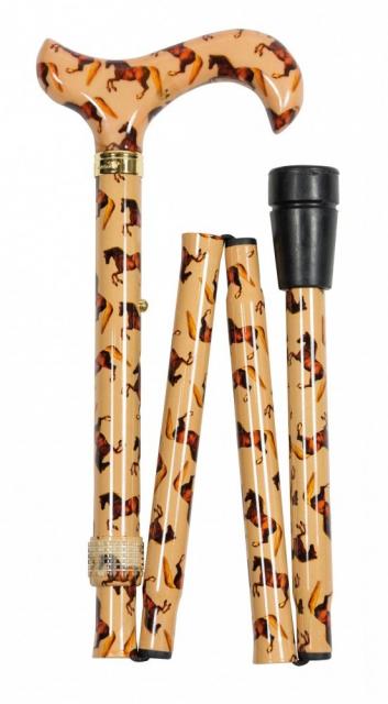 Folding Derby Cane - Whistlejacket