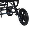 Suitcase Folding Attendant Wheelchair wheels