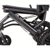 Carbon Design Suitcase Folding Attendant Wheelchair