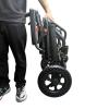 Carbon Design Suitcase Folding Attendant Wheelchair