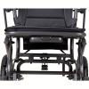 Carbon Design Suitcase Folding Attendant Wheelchair