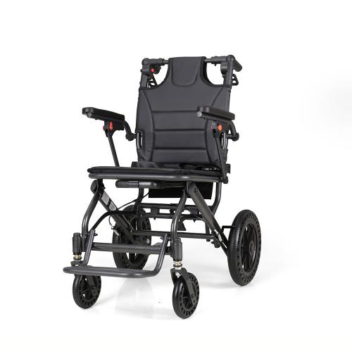 Carbon Design Suitcase Folding Attendant Wheelchair