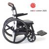 White LightWeight Self Propelled Wheelchair