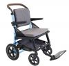 Lightweight Folding Wheelchair - Blue
