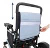 Blue Electric Wheelchair