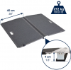 Folding Aluminum Wheelchair Ramp with Non-Slip Surface