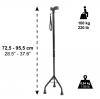 3 Support Walking Stick