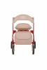 Red Antar Aluminium Rollator with Bag