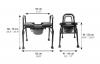 3 in 1 Commode Chair - Black