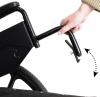 Self Propelled Bariatric Steel Wheelchair