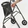 A-Series Heavy Duty Bariatric 4 Wheel Rollator – Grey