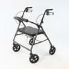 A-Series Heavy Duty Bariatric 4 Wheel Rollator – Grey