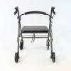 A-Series Heavy Duty Bariatric 4 Wheel Rollator – Grey