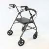 A-Series Heavy Duty Bariatric 4 Wheel Rollator – Grey