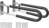 2PC Foldable Toilet Grab Bar Set