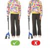 Ergonomic 4-Legged Walking Stick
