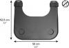 Wheelchair Tray - Black
