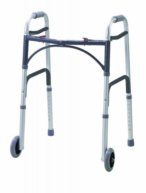 Wheeled Folding Walking Frame