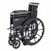 Silver Sport Wheelchair folded