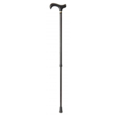 Black Folding Escort Cane