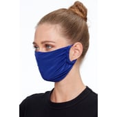 Washable face mask in Royal Blue