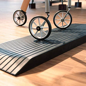 Rubber Threshold Ramp 1000kg Capacity