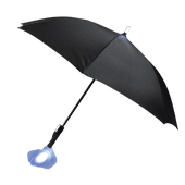 Pluvis Illuminated Umbrella - Black Canopy