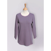 Violet & Green Breton Stripe Tunic