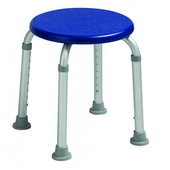 Shower Toilet Stool Blue