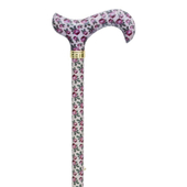 National Gallery Derby Cane - Nattiers's Rose