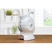 White Arthritis Tilt and Pour Kettle