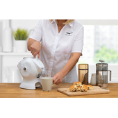 White Arthritis Tilt and Pour Kettle