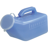 Blue Male Urinal