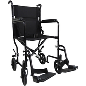 Steel Compact Transit Wheelchair