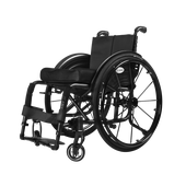 Black S02 Wheelchair