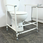 Nuvo Toilet Frame Height and Width Adjustable