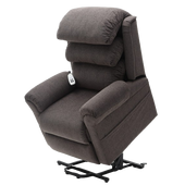 Slaney Dual Motor Rise & Recliner Chair Mink - Riser mode